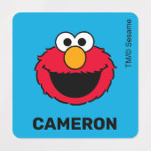 セサミストリートキパーソナライズされたッズラベル ラベル (デザイン1)