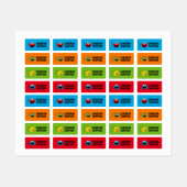 セサミストリートキパーソナライズされたッズラベル ラベル (シート)