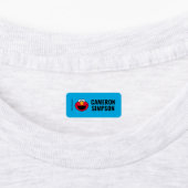 セサミストリートキパーソナライズされたッズラベル ラベル (貼付)