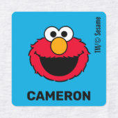 セサミストリートキパーソナライズされたッズ ラベル (デザイン1)