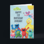 セサミストリートキャラクターイラストレーション誕生日 カード<br><div class="desc">このセサミストリート素晴らしキャラクターイラストレーションをチェック！</div>