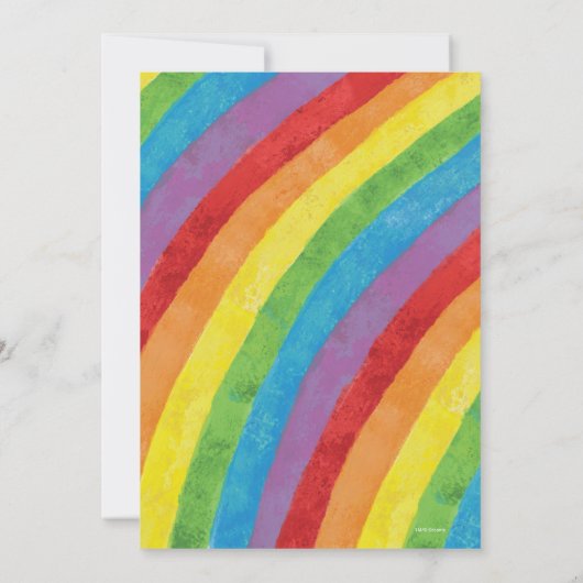 セサミストリートキャラクターイラストレーション誕生日 サンキューカード (裏面)