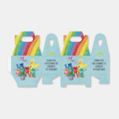 セサミストリートキャラクターイラストレーション誕生日 フェイバーボックス (折り畳みなし)