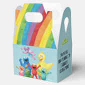 セサミストリートキャラクターイラストレーション誕生日 フェイバーボックス (オープン)