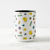 セサミストリートキャラクター模様 マグカップ (中央)