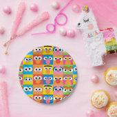 セサミストリートキャラクター目模様 ペーパープレート (パーティー)