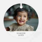 セサミストリートキャラクター顔パターン メタルオーナメント (裏面)