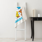 セサミストリートキャラクター シェルパブランケット (インサイチュ)