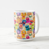 セサミストリートキャラクター |パターカラフルン コーヒーマグカップ (正面右)