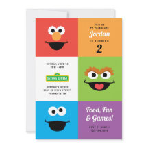 セサミストリートキャラクター | Colorblock誕生日