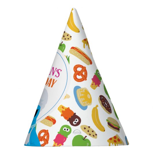 セサミストリートクッキーモンスターグルメトラック パーティーハット (右)