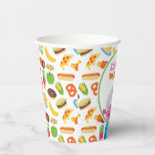 セサミストリートクッキーモンスターグルメトラック 紙コップ (右)