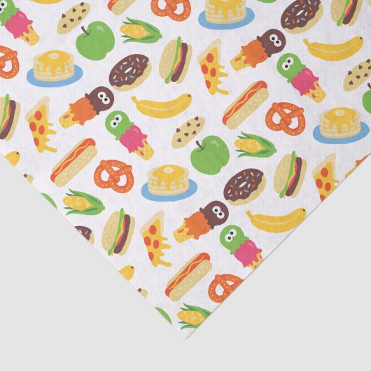 セサミストリートクッキーモンスターグルメトラック 薄葉紙 (詳細)