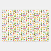 セサミストリートクッキーモンスターフードトラック ラッピングペーパーシート (正面2)