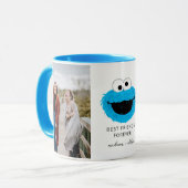 セサミストリートクッキーモンスター |友だち最高のの写真 マグカップ (正面左)