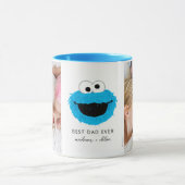 セサミストリートクッキーモンスター |最高のパパ マグカップ (中央)