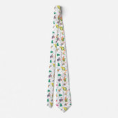 セサミストリートクリスマスツリーパターン ネクタイ (裏面)