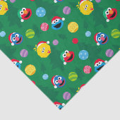 セサミストリートクリスマスツリーパターン 薄葉紙 (詳細)