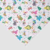 セサミストリートクリスマスツリーパターン 薄葉紙 (詳細)