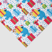 セサミストリートクリスマスプレゼントパターン 薄葉紙 (詳細)