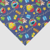 セサミストリートクリスマスライトパターン 薄葉紙 (詳細)