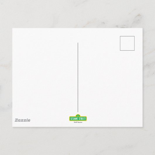 セサミストリートクワンザパターン ポストカード (裏面)