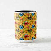 セサミストリートクワンザパターン マグカップ (中央)