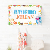 セサミストリートグルメトラック誕生日 横断幕 (インサイチュ)