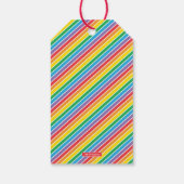 セサミストリートシャルボードレインボー誕生日from ギフトタグ (裏面)