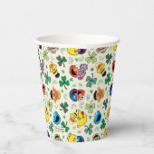 セサミストリートセントパトリックの日柄 紙コップ (右)