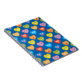 セサミストリートバレンタインハート柄 ノートブック (右側)