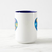 セサミストリートバレンタインハート柄 マグカップ (中央)