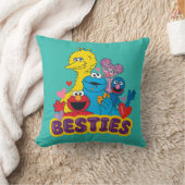 セサミストリートバレンタイン クッション (ブランケット)