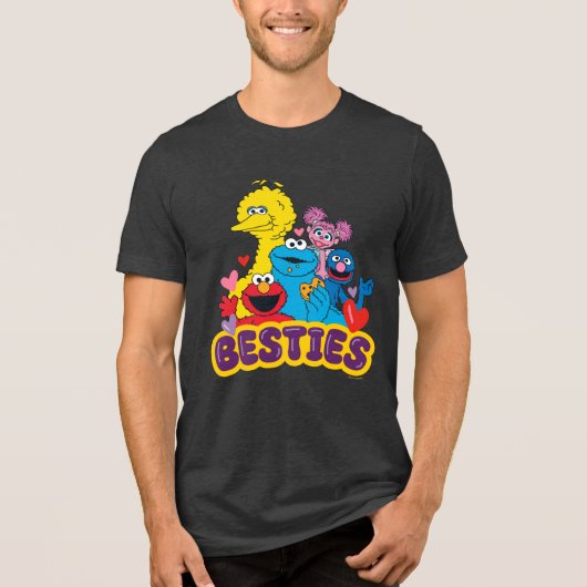 セサミストリートバレンタイン トライブレンドTシャツ (正面)