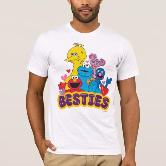 セサミストリートバレンタイン Tシャツ (正面)