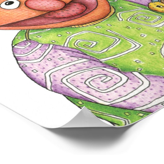 セサミストリートバートとアーニーの水色 ポスター (角)