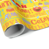 セサミストリートパルズお祝い模様 ラッピングペーパー (ロールコーナー)