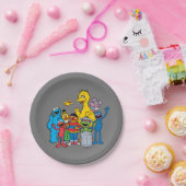 セサミストリートパルズがなびく ペーパープレート (パーティー)