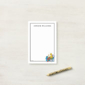 セサミストリートパルズがなびく ポストイット (デスク上)