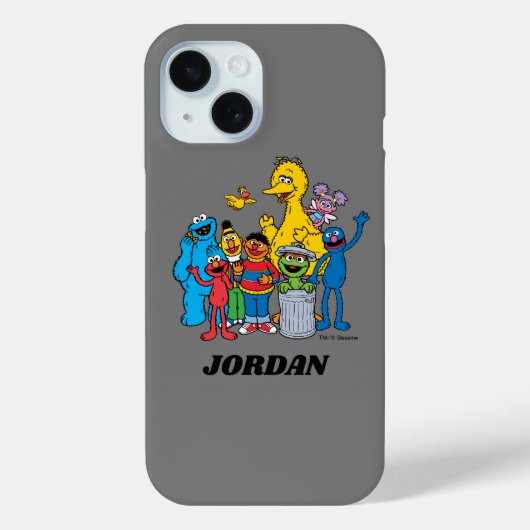 セサミストリートパルズがなびく Case-Mate iPhoneケース (裏面)