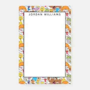 セサミストリートパルズドードリー模様 ポストイット