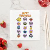 セサミストリートパルズハッピーハローウィン! スタンダードランチョンナプキン (インサイチュ)