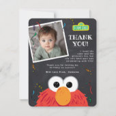 セサミストリートパルズ　コンフェッティ　バースデー サンキューカード (正面)