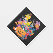 セサミストリートパルズ |ハッピーハローウィン スタンダードランチョンナプキン (角)