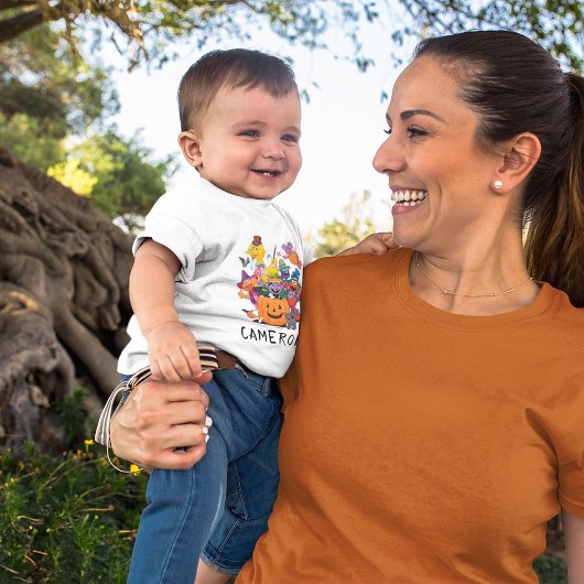 セサミストリートパルズ |ハッピーハローウィン ベビーTシャツ