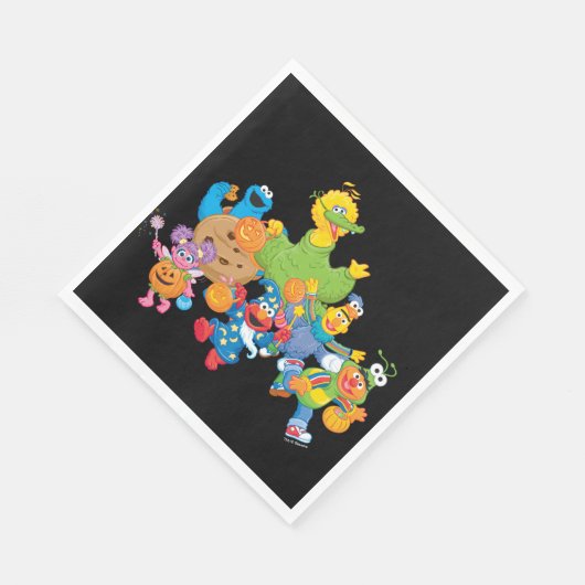 セサミストリートパルズ |ハロウィンコスチューム スタンダードランチョンナプキン (角)