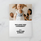 セサミストリートパルズ バルーン バースデー カード (内部)