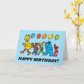 セサミストリートパルズ |パーティーバルーン カード (黄色い花)