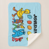 セサミストリートパルズ |パーティーバルーン シェルパブランケット (正面)