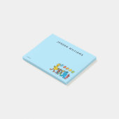 セサミストリートパルズ |パーティーバルーン ポストイット (アングル)